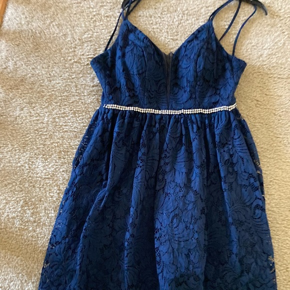 City Vibe Dresses & Skirts - NEW (UNUSED) WOMENS DRESS: NAVY, SIZE 3 HOCO/PARTY